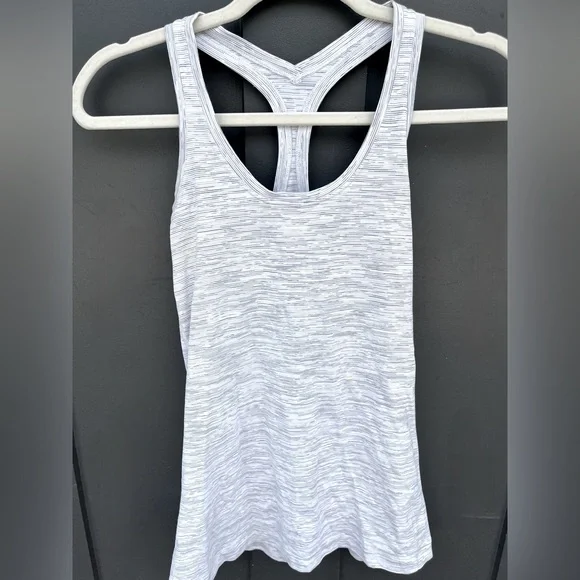 Lululemon Cool Racerback II “Wee Are From Space” Gray Size Small (2/4) - Picture 1 of 8
